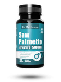 Натуральная добавка Earth‘s Creation Saw Palmetto 500 mg, 100 капсул