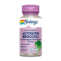 Натуральная добавка Solaray Activated Broccoli Seed Extract 350 mg, 30 вегакапсул