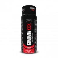 Предтренировочный комплекс QNT Guarana Kick Shot, 80 мл - горький кофе