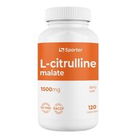 Аминокислота Sporter L-Citrulline 1500 mg, 120 капсул