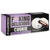 Заменитель питания AllNutrition FitKing Delicious Cookie, 128 грамм, белый шоколад с кремом