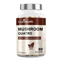 Натуральна добавка True Health Mushroom Quatro, 60 вегакапсул