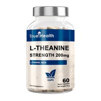 Аминокислота True Health L-Theanine 200 mg Strength, 60 вегакапсул