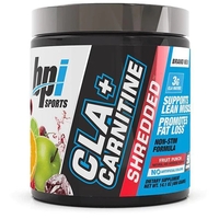 Жиросжигатель BPI Sports Cla + Carnitine Shredded, 400 грамм