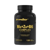 Витамины и минералы IronFlex Mg+Zn+B6, 120 вегакапсул
