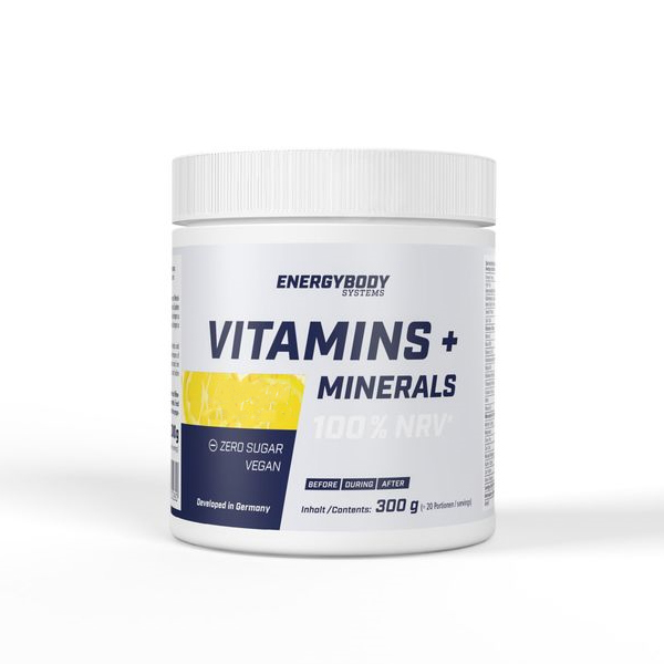 Витамины и минералы Energybody Vitamins + Minerals, 300 грамм