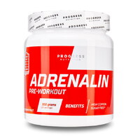Предтренировочный комплекс Progress Nutrition Adrenaline, 300 грамм