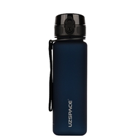 Бутылка UZspace Colorful Frosted 3026, 500 мл, Dark Blue
