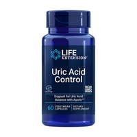 Натуральная добавка Life Extension Uric Acid Control, 60 вегакапсул
