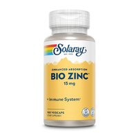 Витамины и минералы Solaray Bio Zinc 15 mg, 100 вегакапсул
