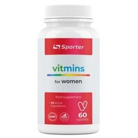 Витамины и минералы Sporter Vitmins for Women, 60 таблеток