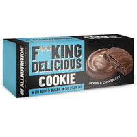 Заменитель питания AllNutrition FitKing Delicious Cookie, 128 грамм, двойной шоколад