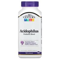 Пробиотики и пребиотики 21st Century Acidophilus Probiotic Blend, 150 капсул
