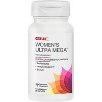Витамины и минералы GNC Women's Ultra Mega, 28 каплет