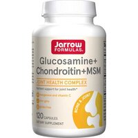 Препарат для суставов и связок Jarrow Formulas Glucosamine + Chondroitin + MSM, 120 капсул