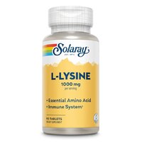 Аминокислота Solaray L-Lysine 1000 mg, 90 таблеток