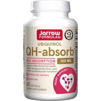 Натуральная добавка Jarrow Formulas Ubiquinol QH-Absorb 100 mg, 60 капсул