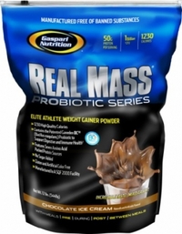 Гейнер Gaspari Real Mass Probiotic, 5.4 кг