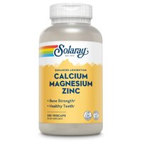 Витамины и минералы Solaray Calcium Magnesium Zinc, 250 вегакапсул