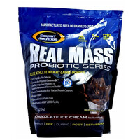Гейнер Gaspari Real Mass Probiotic, 2.7 кг