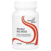 Витамины и минералы Seeking Health Methyl B12 5000, 60 пастилок
