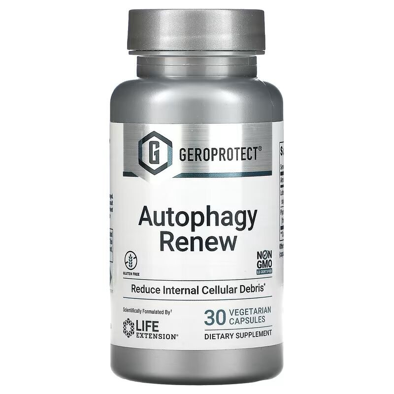 Натуральна добавка Life Extension GeroProtect Autophagy Renew, 30 вегакапсул
