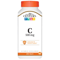 Витамины и минералы 21st Century Vitamin C 500 mg, 250 таблеток