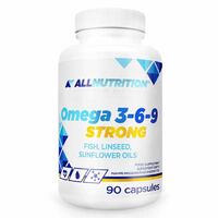 Жирные кислоты AllNutrition Omega 3-6-9 Strong, 90 капсул