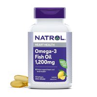 Жирные кислоты Natrol Omega-3 Fish Oil 1200 mg, 60 капсул