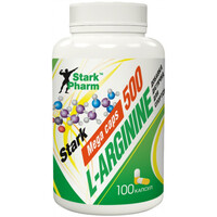 Аминокислота Stark Pharm Stark L-Arginine Mega Caps, 100 капсул
