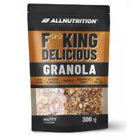Заменитель питания AllNutrition FitKing Delicious Granola, 300 грамм, орехи