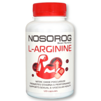 Аминокислота Nosorog L-Arginine 500 mg, 120 капсул