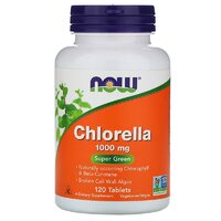 Натуральная добавка NOW Chlorella 1000 mg, 120 таблеток