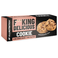 Заменитель питания AllNutrition FitKing Delicious Cookie, 135 грамм, шоколадная стружка