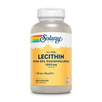 Натуральная добавка Solaray Lecithin, 250 капсул