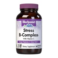Витамины и минералы Bluebonnet Stress B-Complex, 50 вегакапсул