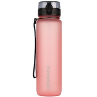 Бутылка UZspace Colorful Frosted 3038, 1000 мл, Coral
