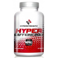 Предтренировочный комплекс HyperStrength Hyper Caffeine 200, 60 таблеток