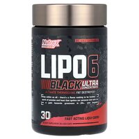 Жиросжигатель Nutrex Research Lipo-6 Black, 30 капсул