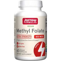 Витамины и минералы Jarrow Formulas Methyl Folate 400 mcg, 60 вегакапсул