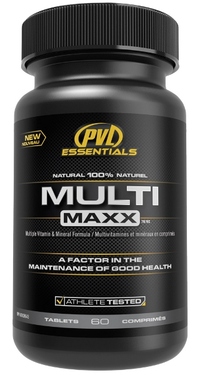 Вітаміни та мінерали PVL Essentials Multi Maxx, 60 таблеток