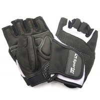 Перчатки для фитнеса Sporter MFG-161.4B, Black/Grey