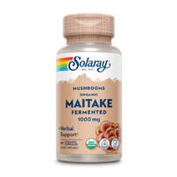 Натуральная добавка Solaray Fermented Maitake 1000 mg, 60 вегакапсул
