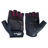 Перчатки для фитнеса Sporter MFG-204.4A, Black/Pink