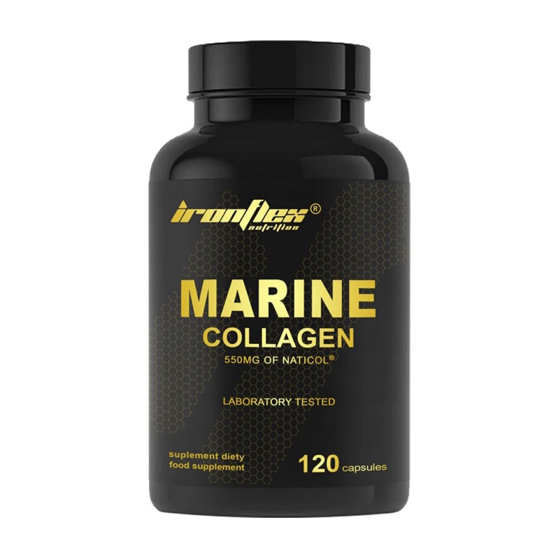 Препарат для суставов и связок IronFlex Marine Collagen, 120 капсул