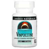 Натуральная добавка Source Naturals Vinpocetine 10 mg, 120 таблеток