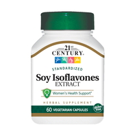 Натуральная добавка 21st Century Soy Isoflavones Extract, 60 вегакапсул