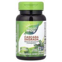 Натуральная добавка Nature's Way Cascara Sagrada 270 mg, 100 капсул