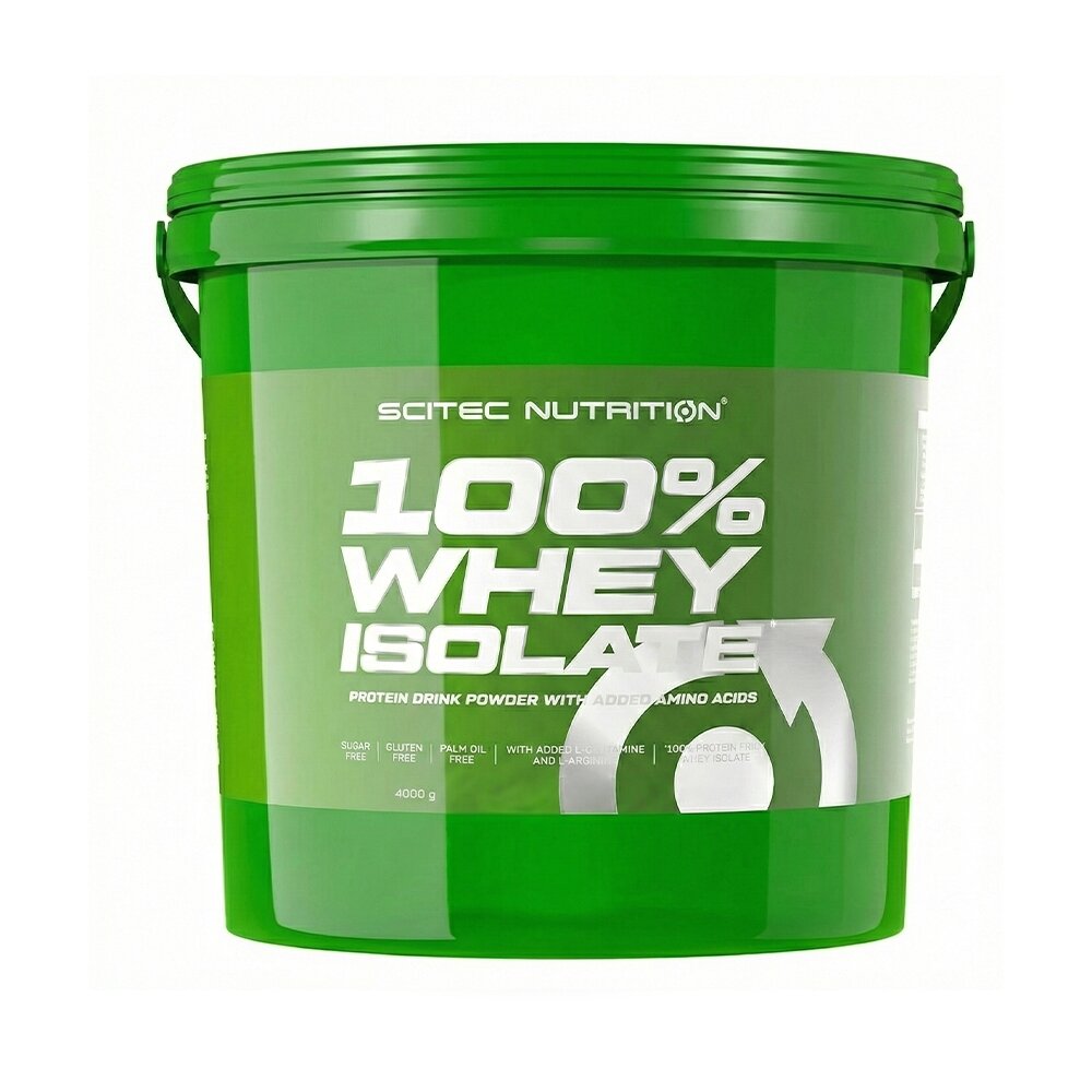 Протеин Scitec 100% Whey Isolate, 4 кг