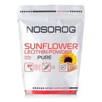 Натуральная добавка Nosorog Sunflower Lecithin Powder, 200 грамм
